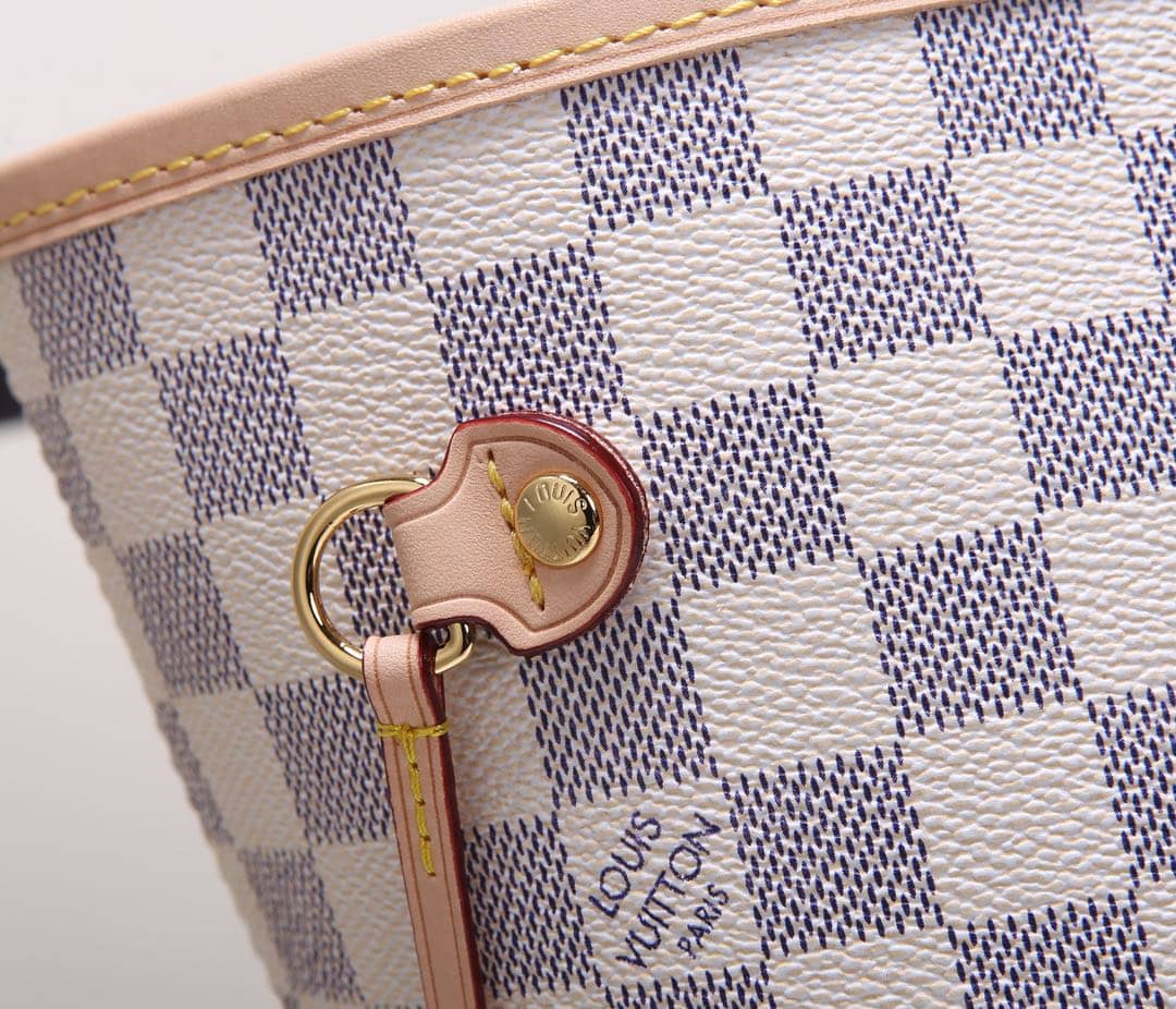 L0vis Vvtt0n Neverfull Dupe MM Damier Azur Tote N41361