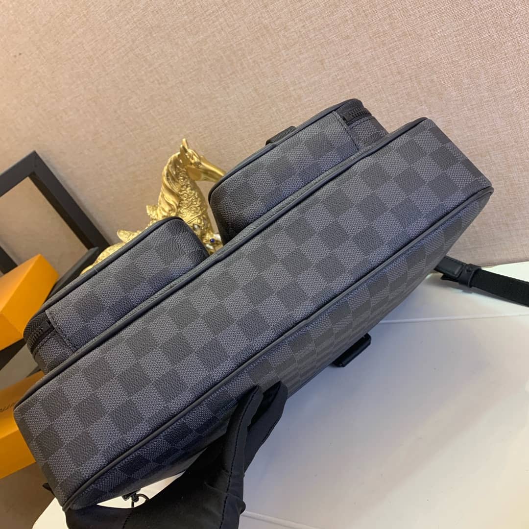 L0vis Vvtt0n Damier Graphite Coated Canvas Utility Business Bag Replica N40278
