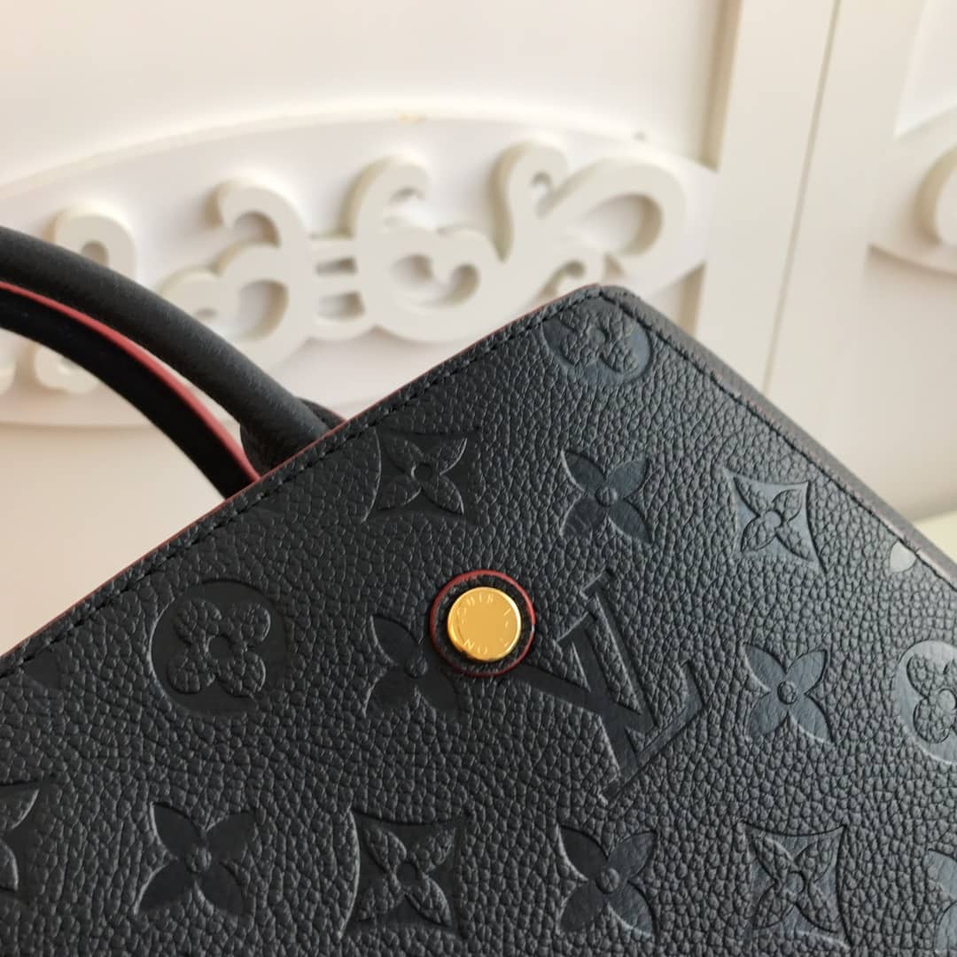 L0vis Vvtt0n Monogram Montaigne MM Shoulder Bag Replica Black M41048