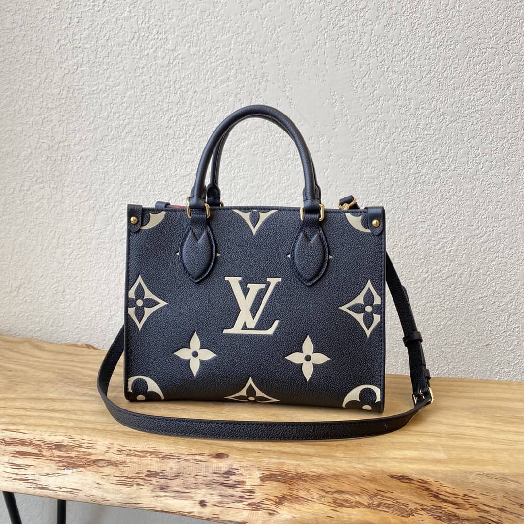 L0vis Vvtt0n Mini Onthego Tote Replica Black M45560