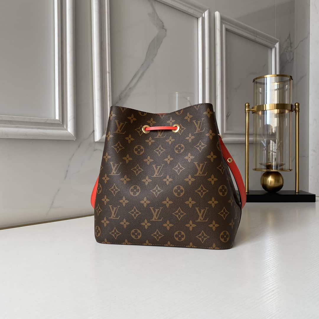 L0vis Vvtt0n Neo Noe Replica Bucket Bag Brown M44021