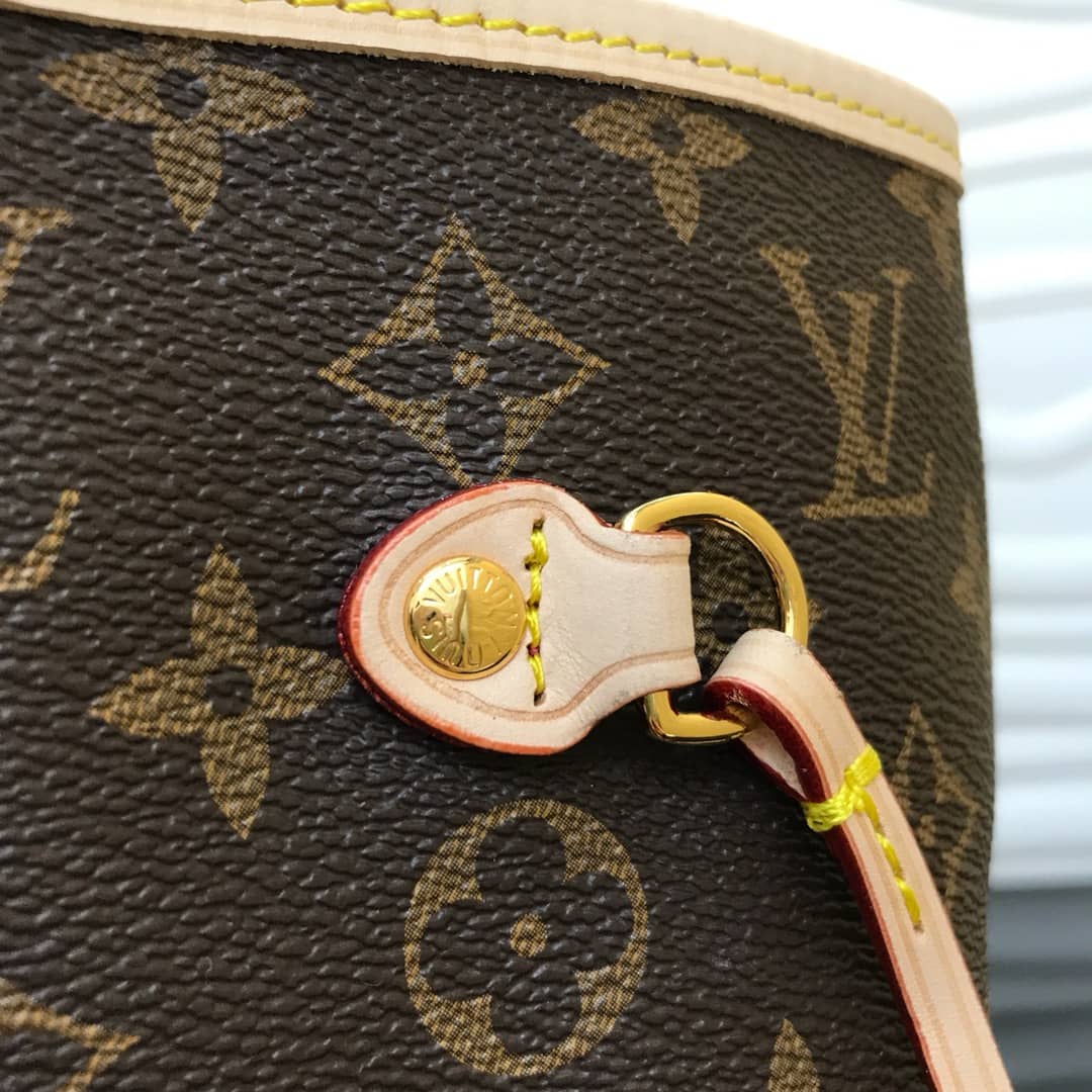 L0vis Vvtt0n Monogram Neverfull MM Bag Replica Pink M40995