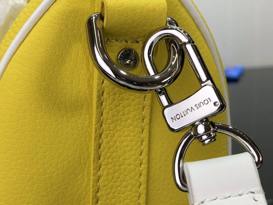 L0vis Vvtt0n Keepall Xs Jaune Virgil Abloh Replica Shoulder Bag M80842