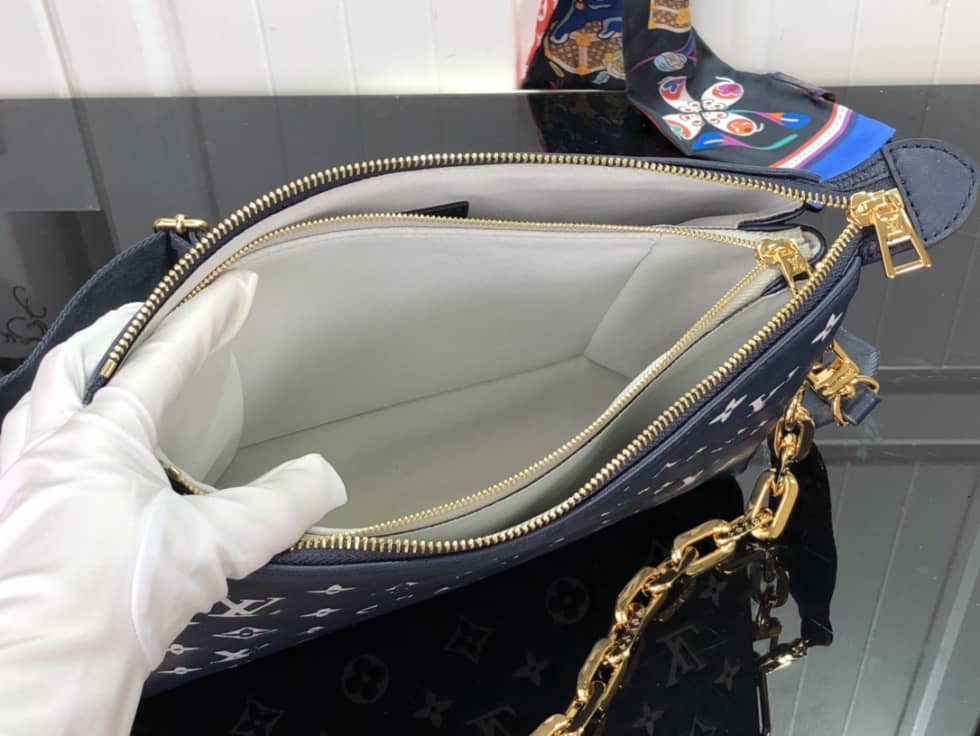 Best Replica L0vis Vvtt0n Monogram Embossed Coussin PM M59398 Replica Shoulder Bag(ColaReps)