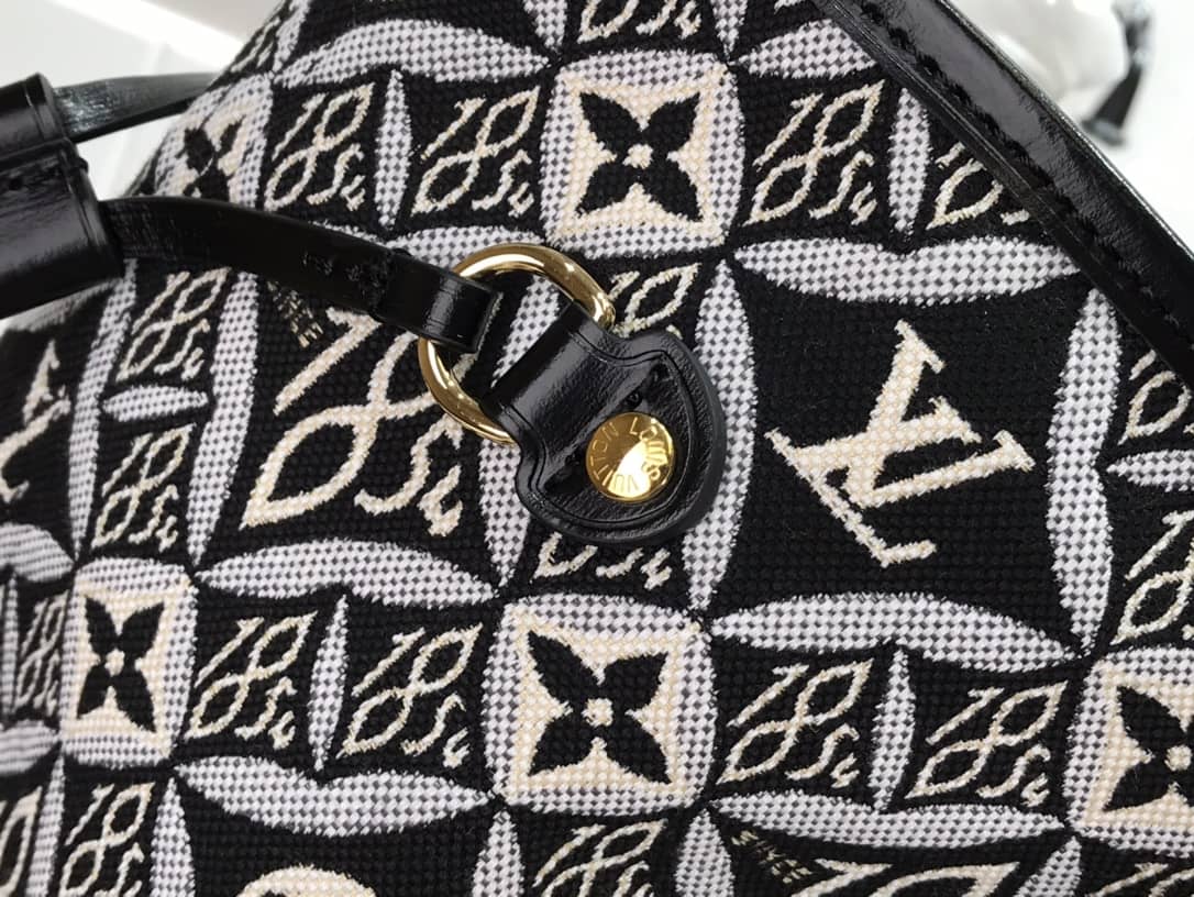 L0vis Vvtt0n Monogram Jacquard Neverfull MM Tote Replica M57230