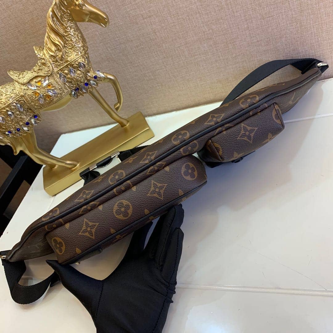 LV Bum Bag Dupe Monogram Macassar Christopher  M45337