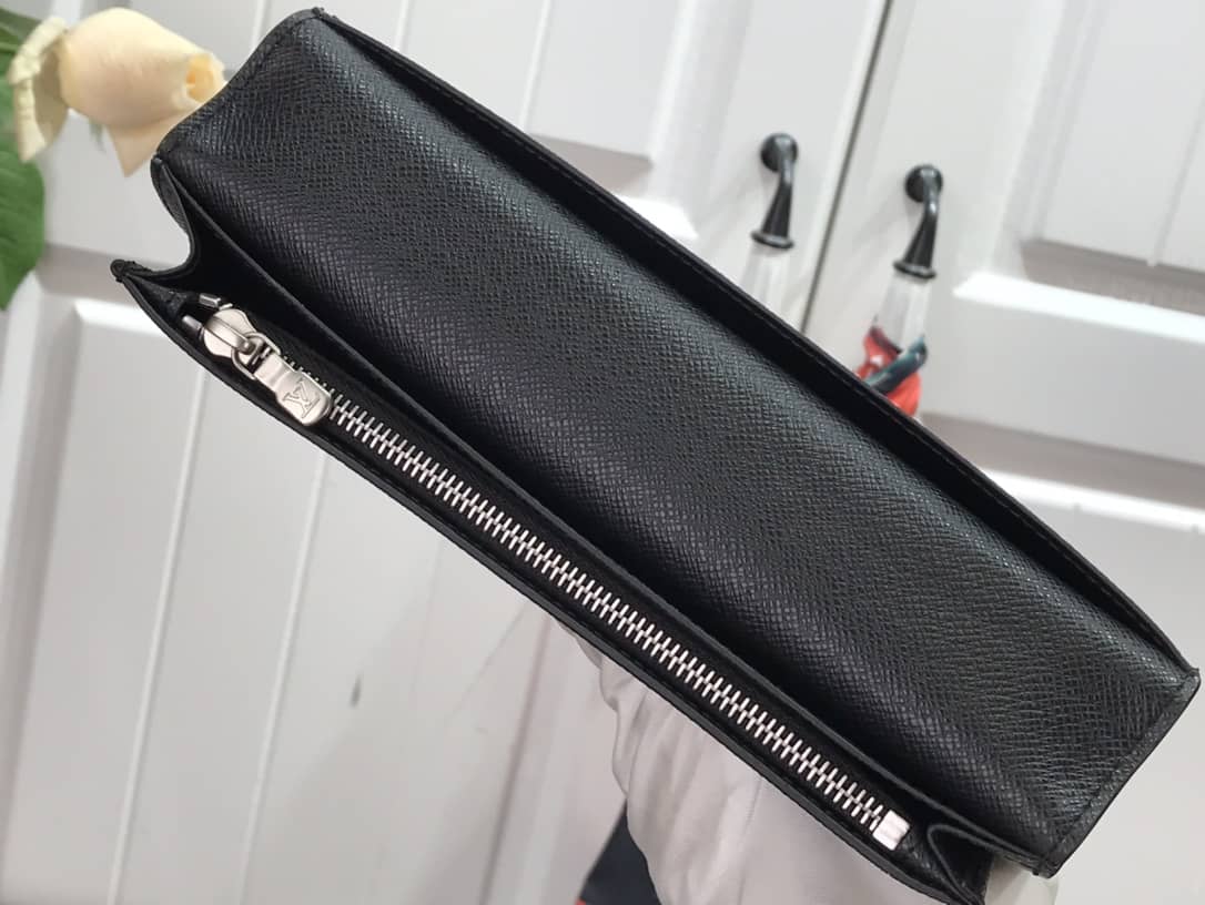 L0vis Vvtt0n Multiple Wallet Damier Infini Leather Replica Black N60440