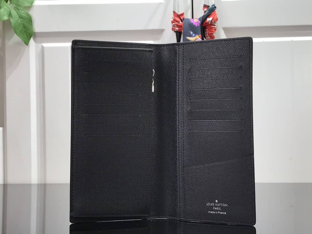 L0vis Vvtt0n Multiple Wallet Damier Infini Leather Replica Black N60440