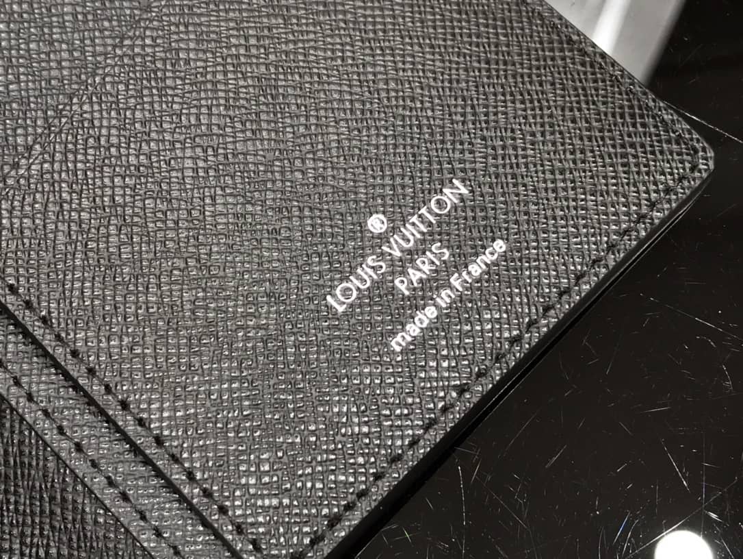 L0vis Vvtt0n Multiple Wallet Damier Infini Leather Replica Black N60440