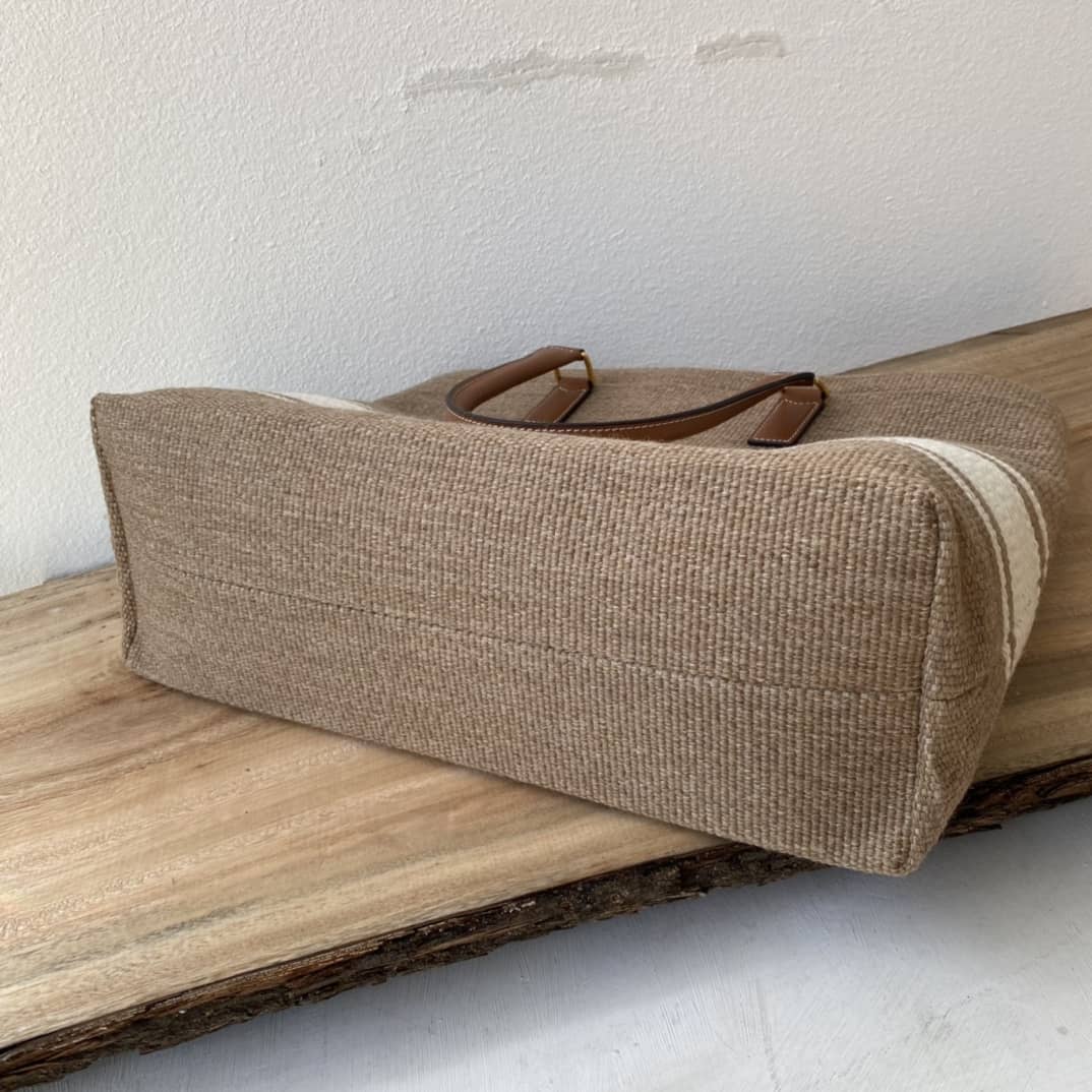 Ce1i*e Horizontal Cabas Replica Tote Bag