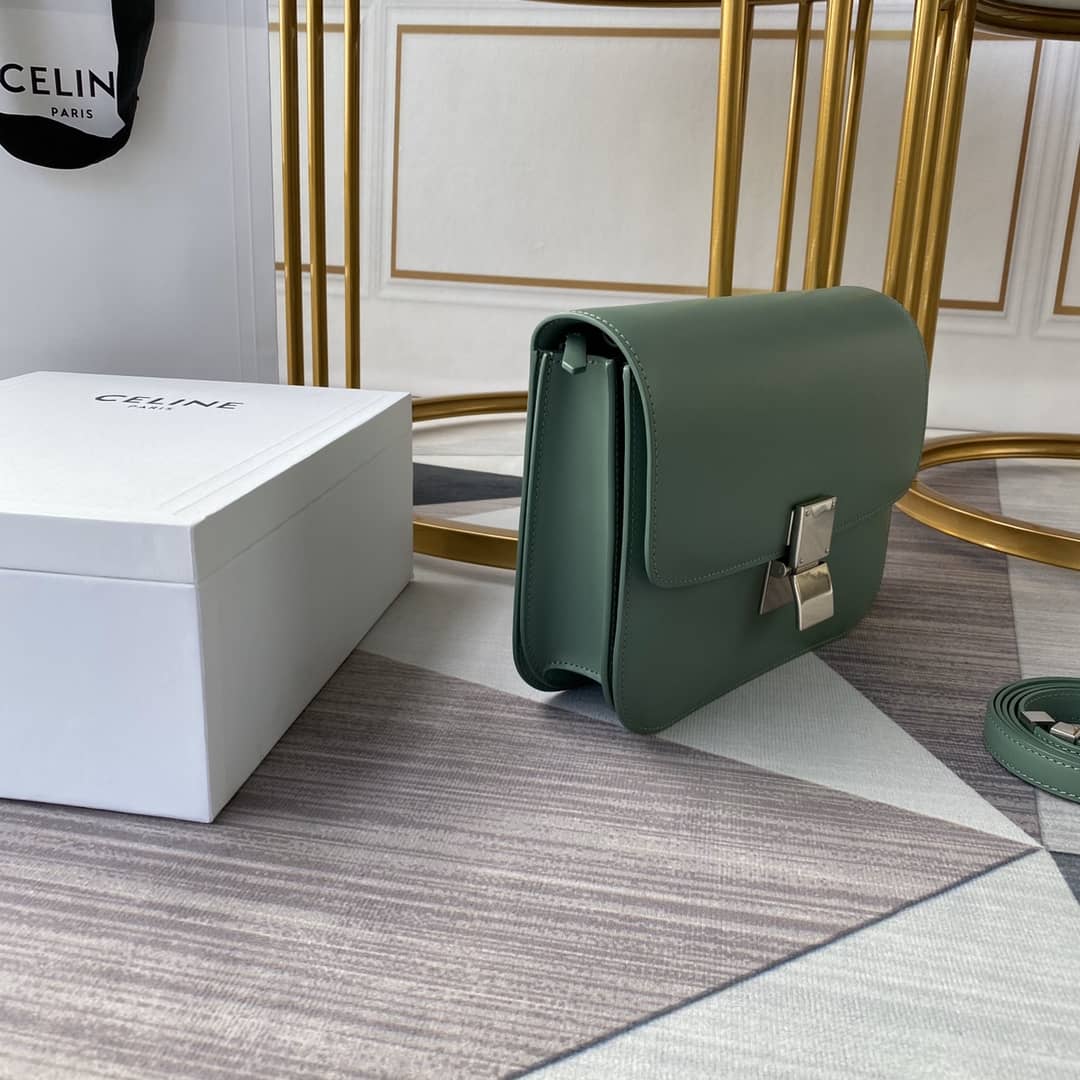 Ce1i*e Box Bag Dupe Teen Classic Box Replica Bag