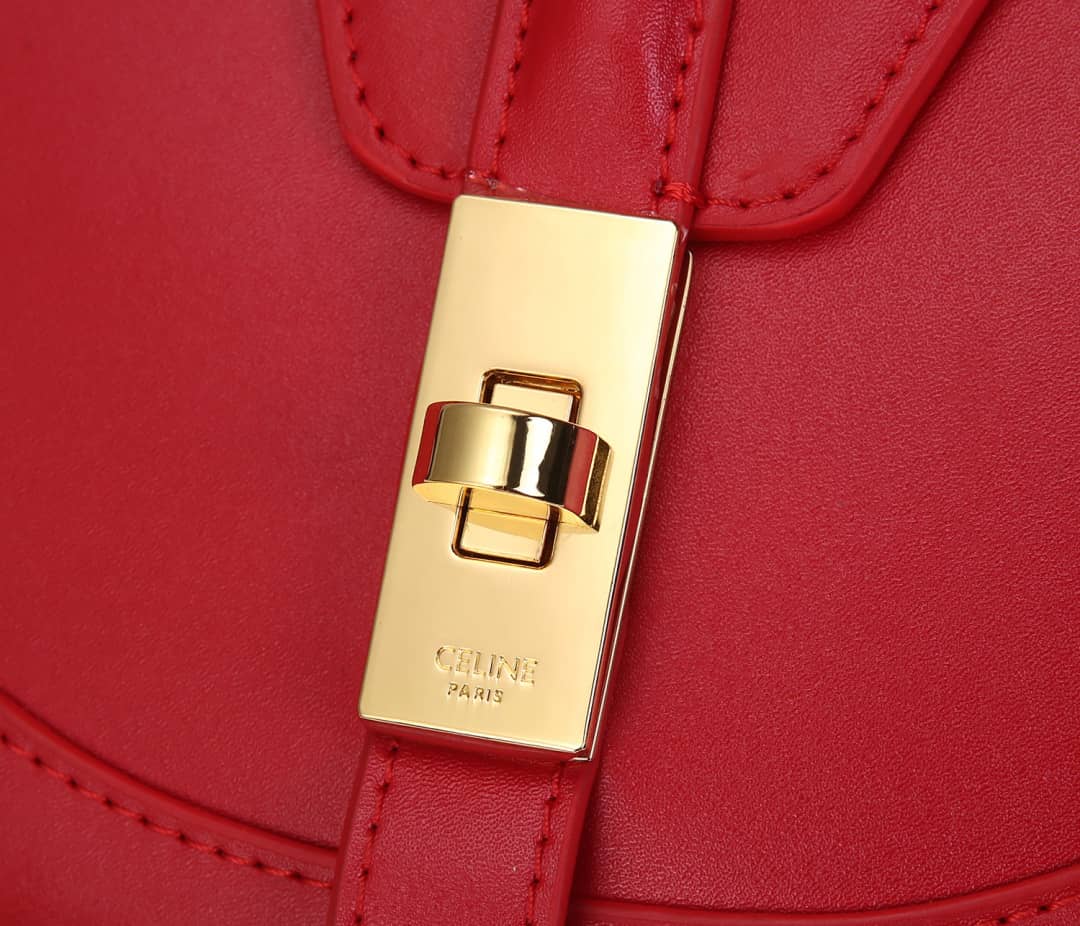 Ce1i*e Small Besace 16 Cowhide Replica Saddle Bag