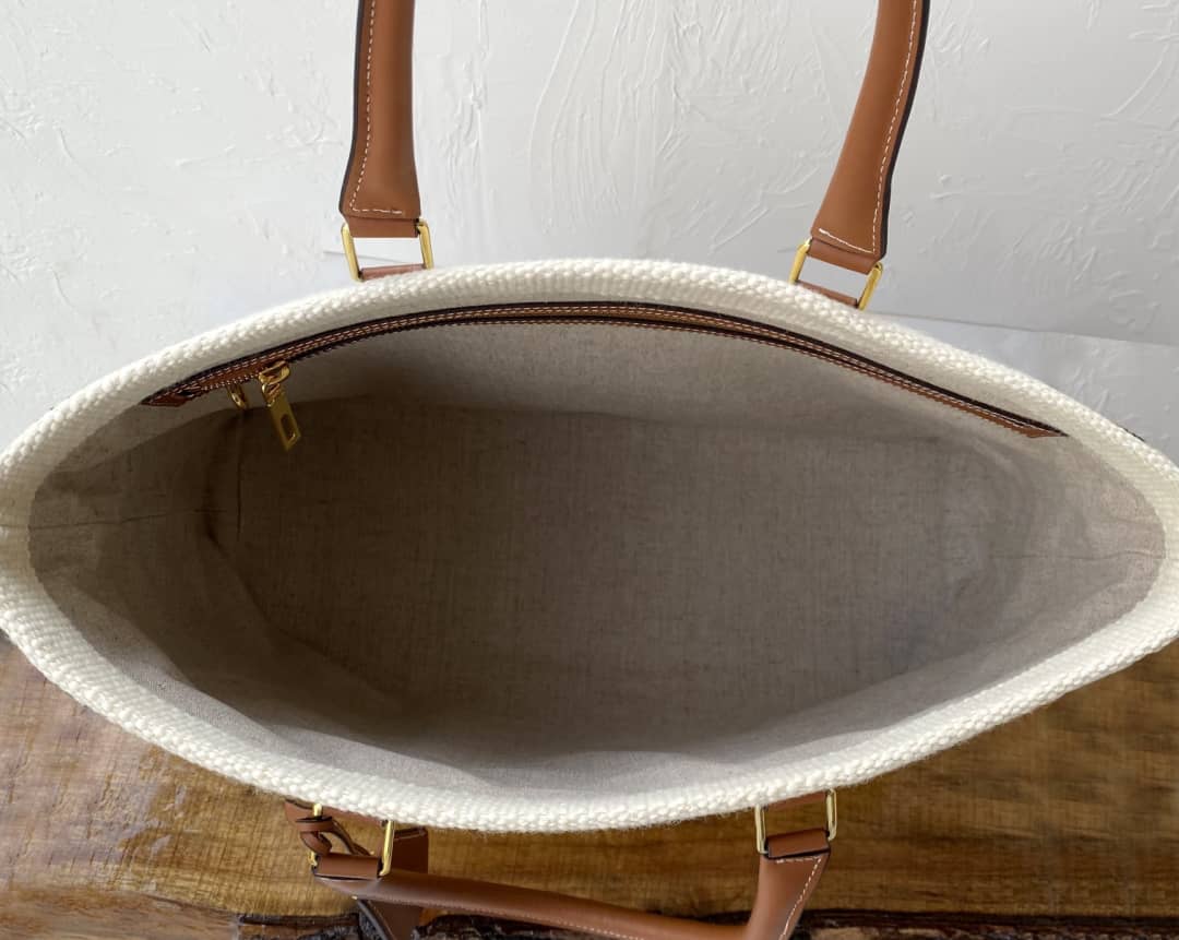 Ce1i*e Horizontal Cabas Replica Tote Bag