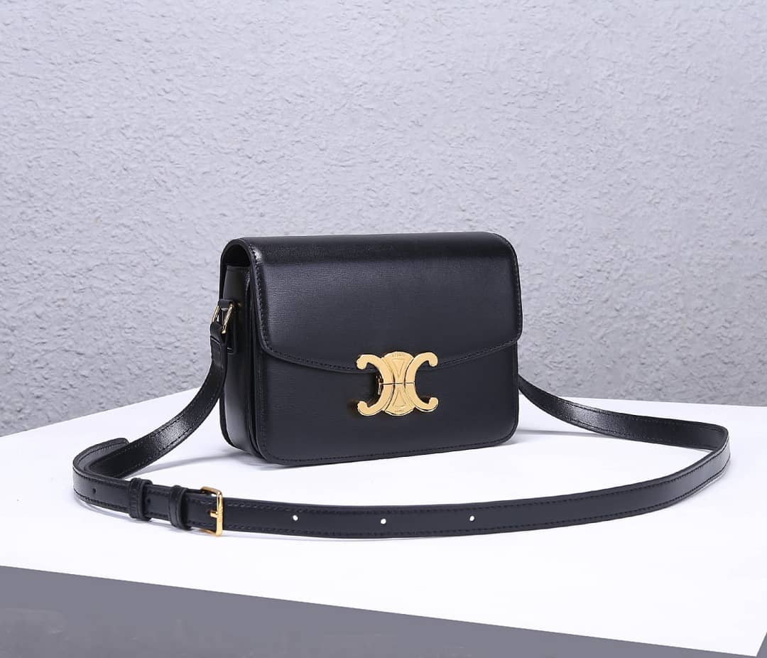 Ce1i*e Dupe Triomphe Micro Luggage 18.5CM Replica Bag