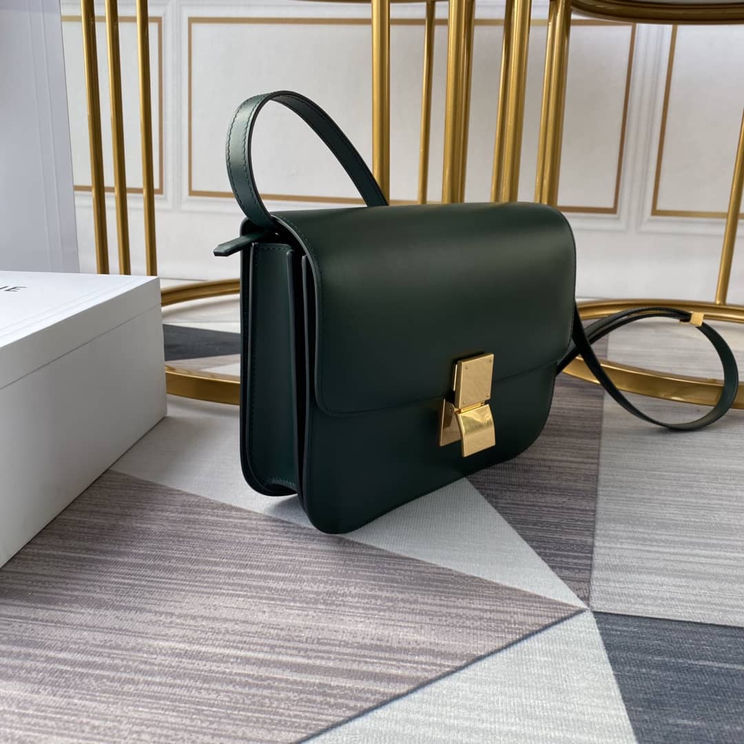 Ce1i*e Box Bag Dupe Teen Classic Box Replica Bag
