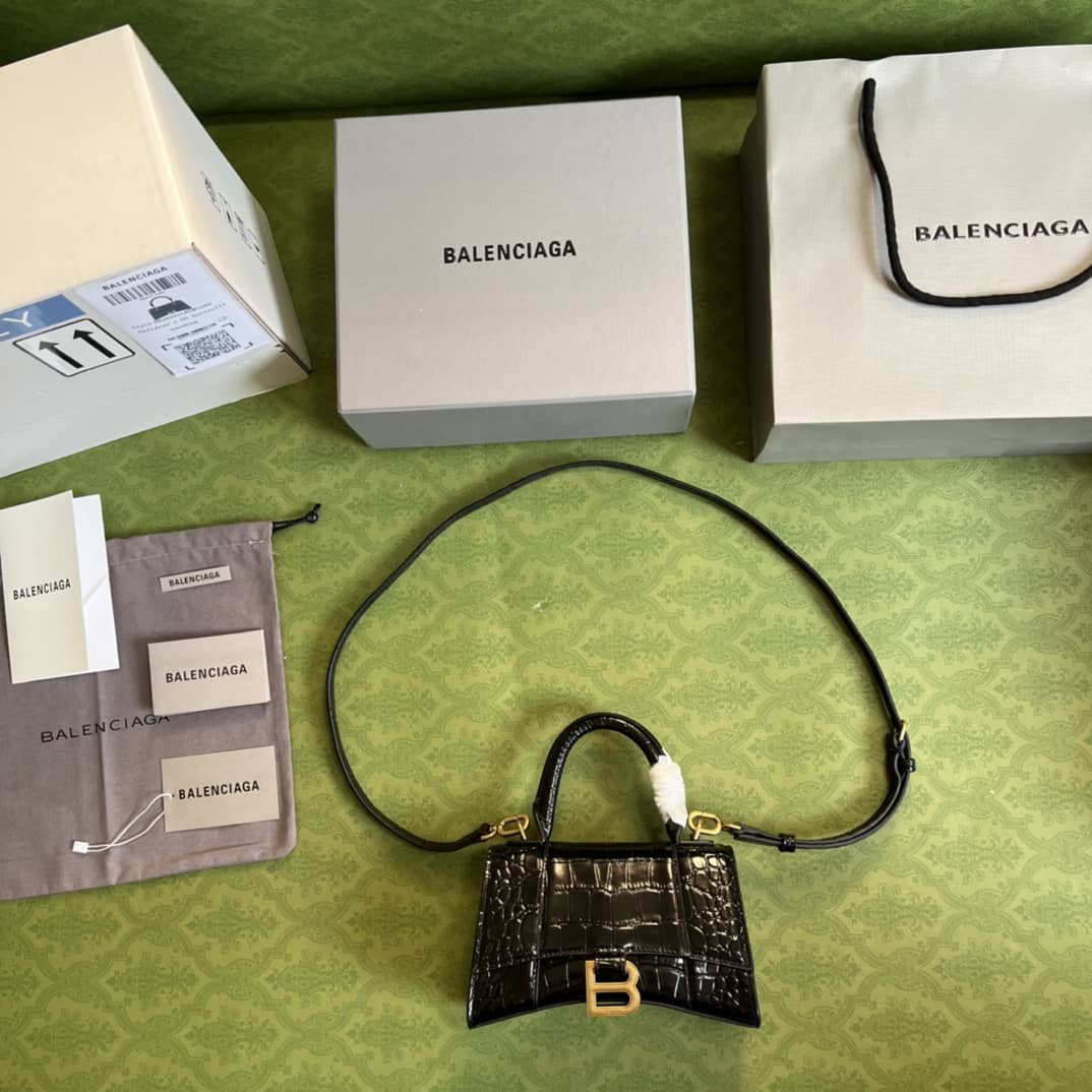 Best Replica Ba1en*iaga Hourglass Replica Crossbody Bag(ColaReps)