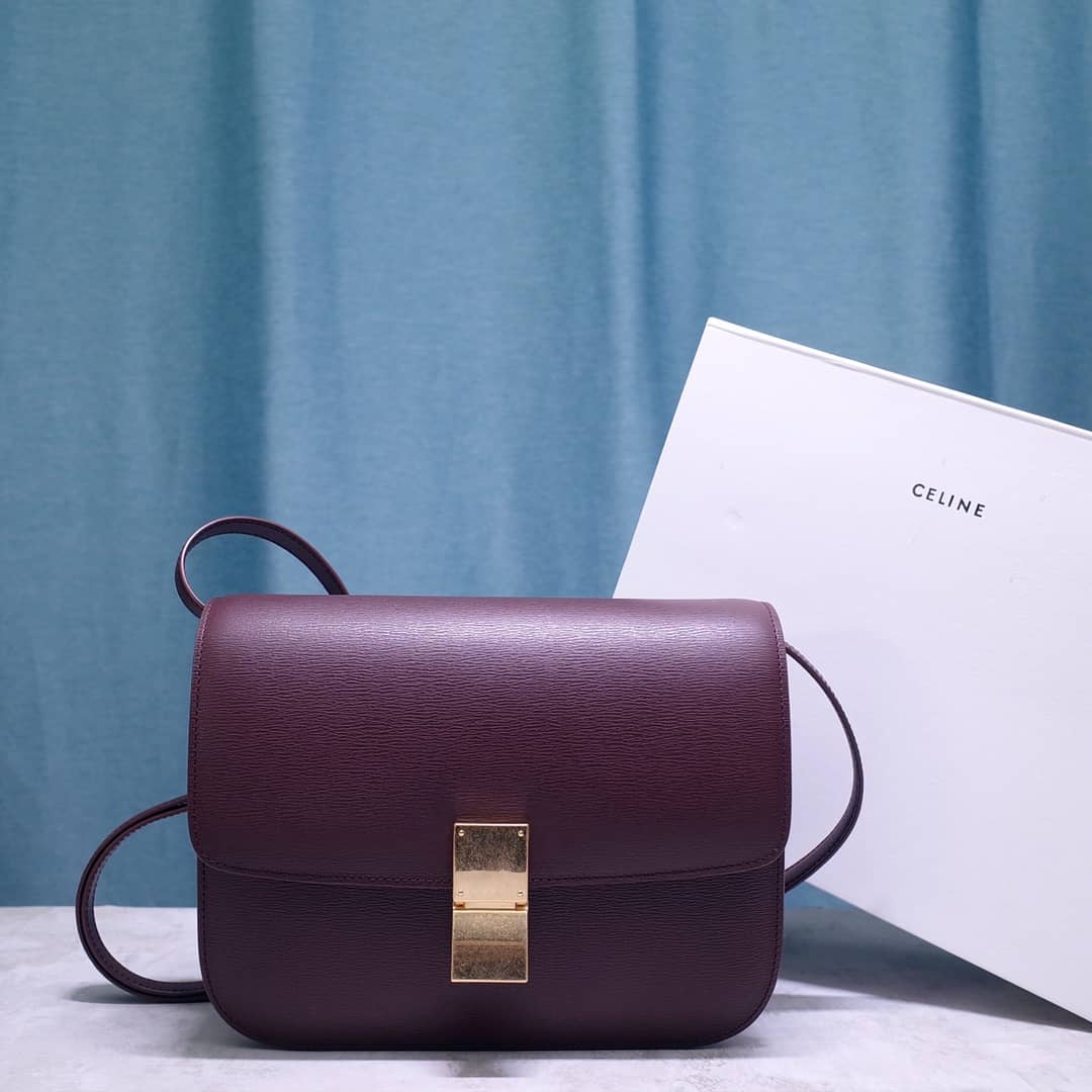 Ce1i*e Box Bag Dupe Teen Classic Box Replica Bag