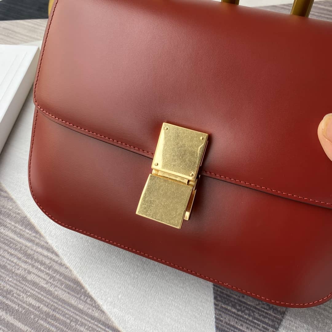 Ce1i*e Box Bag Dupe Teen Classic Box Replica Bag