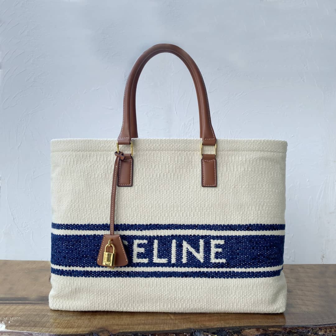 Ce1i*e Horizontal Cabas Replica Tote Bag