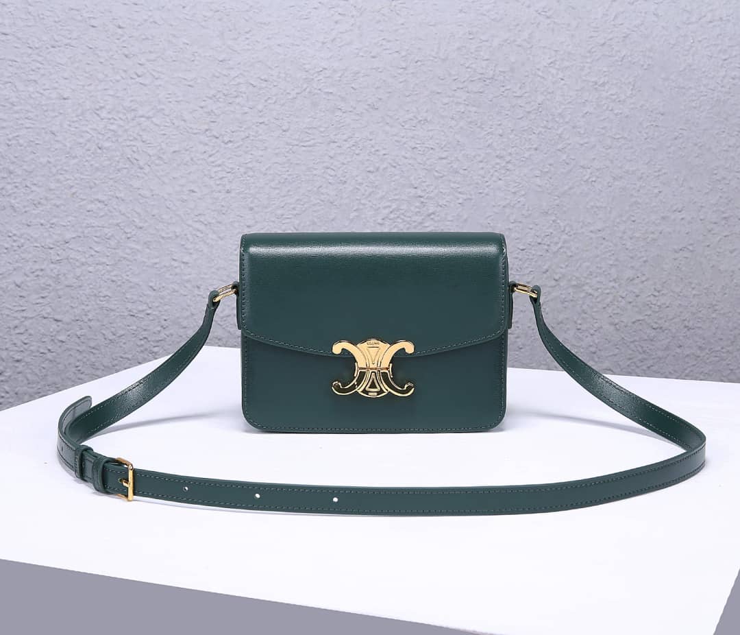 Ce1i*e Dupe Triomphe Micro Luggage 18.5CM Replica Bag