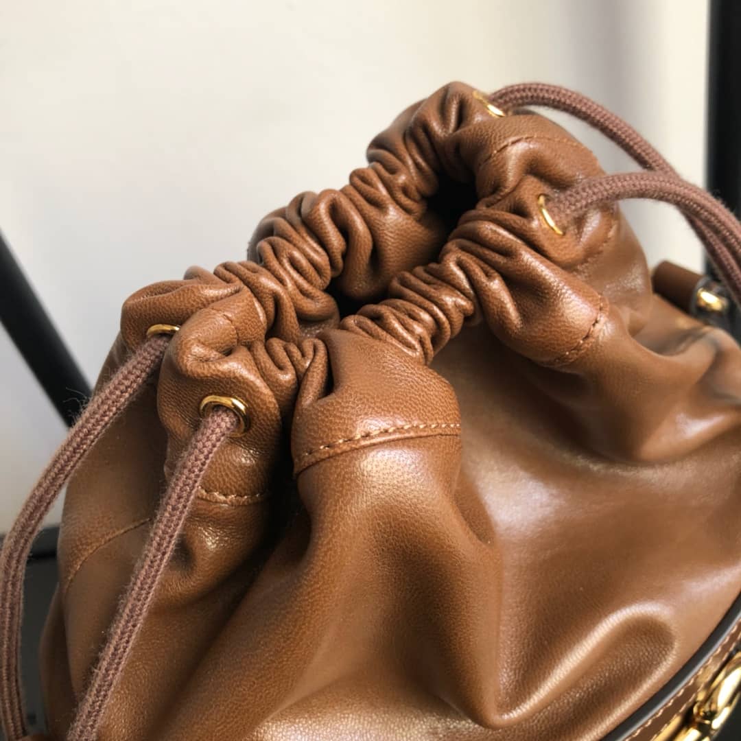 Gvc*1 1955 Horsebit Shoulder Bucket Bag Replica 602118