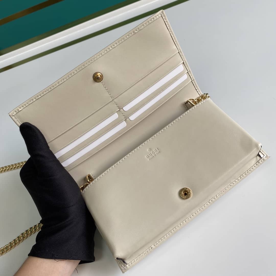 Gvc*1 1955 Horsebit Chain Wallet Replica 621892