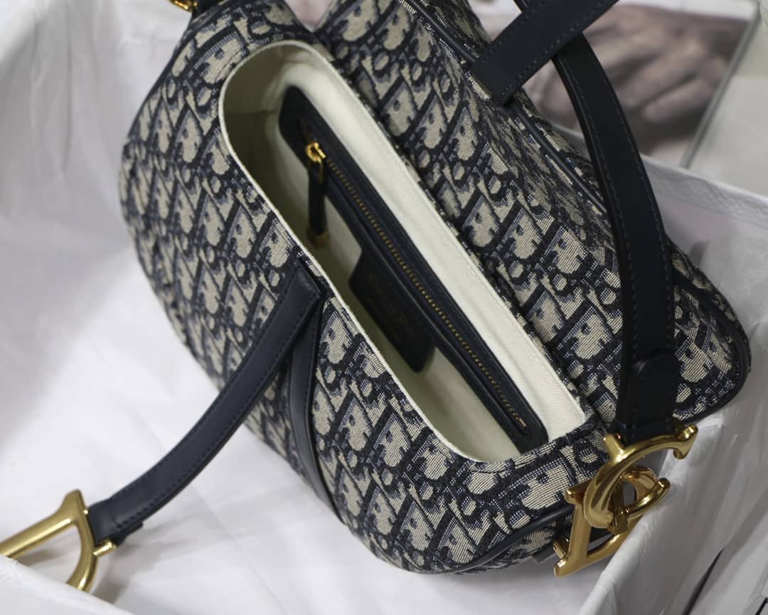 Chr1st1an D10r Saddle 25.5CM Replica Bag