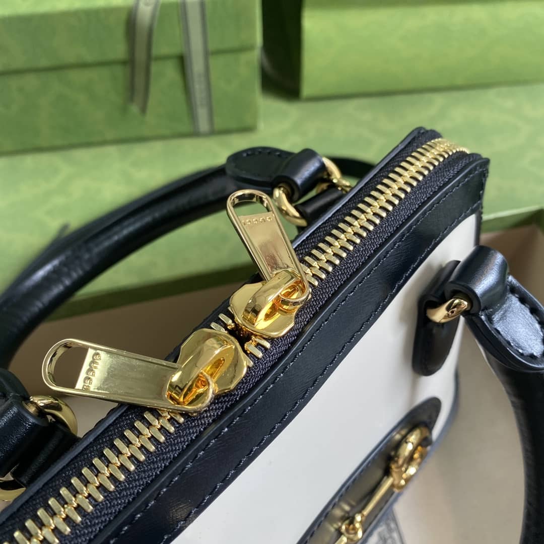 Gvc*1 1955 Horsebit GG Mini Top Handle Bag Replica 640716