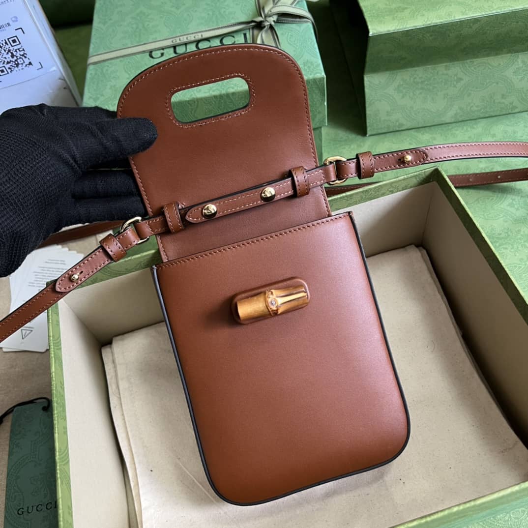 Gvc*1 Bamboo Mini Crossbody Handbag 702106 Replica