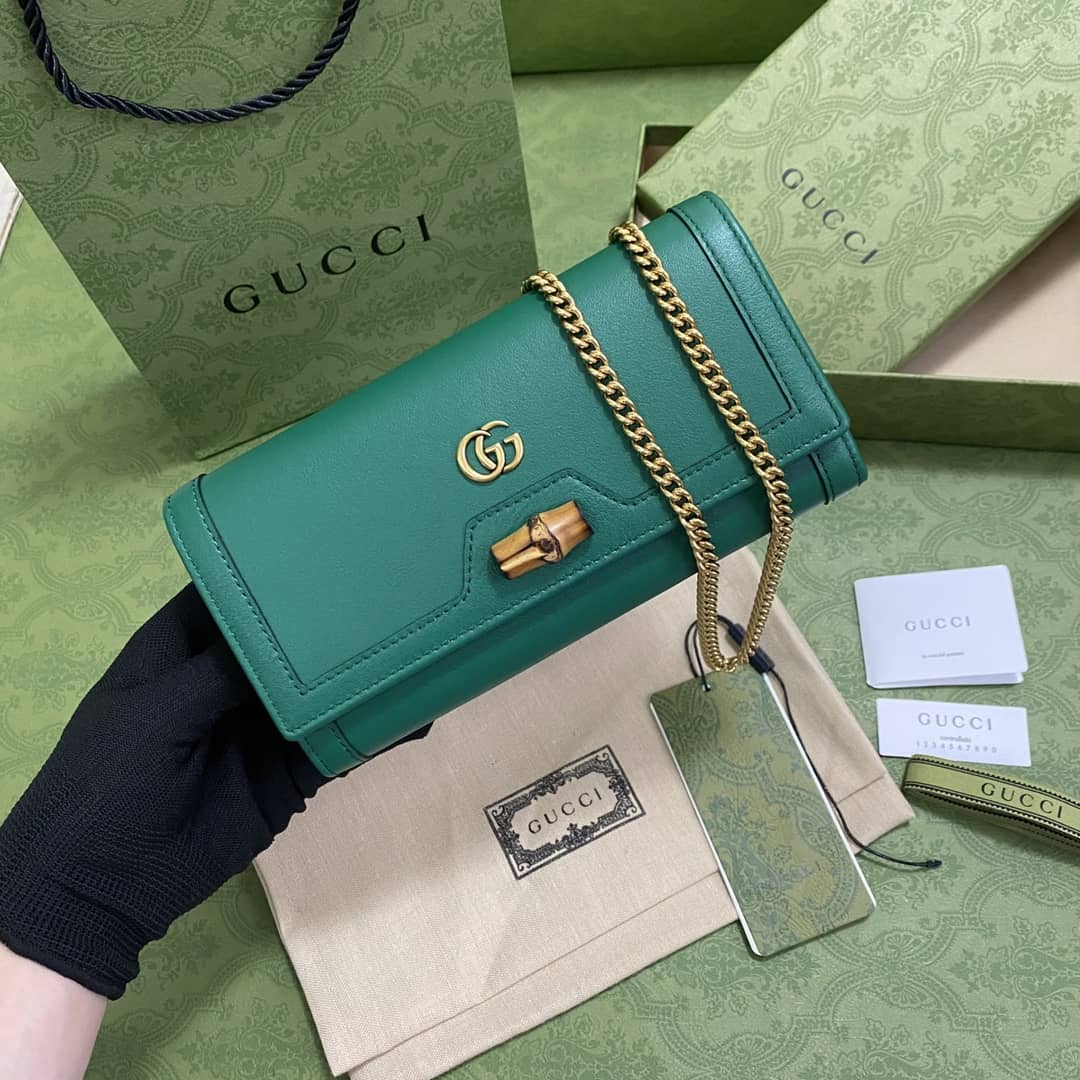 Gvc*1 Diana Bamboo Chain Wallet Replica 658243