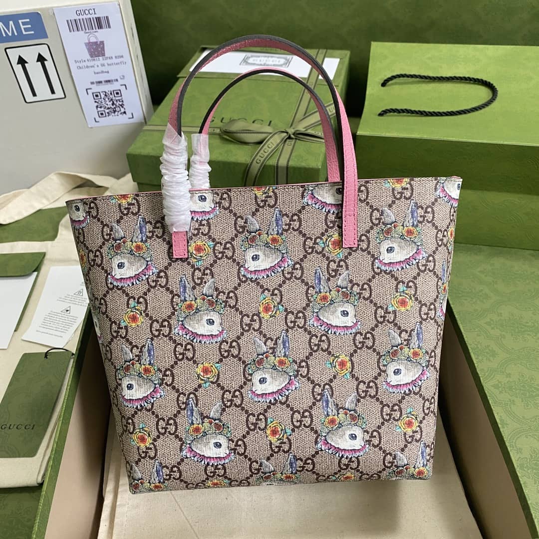 Gvc*1 Children GG Svp*me Tote Replica 410812
