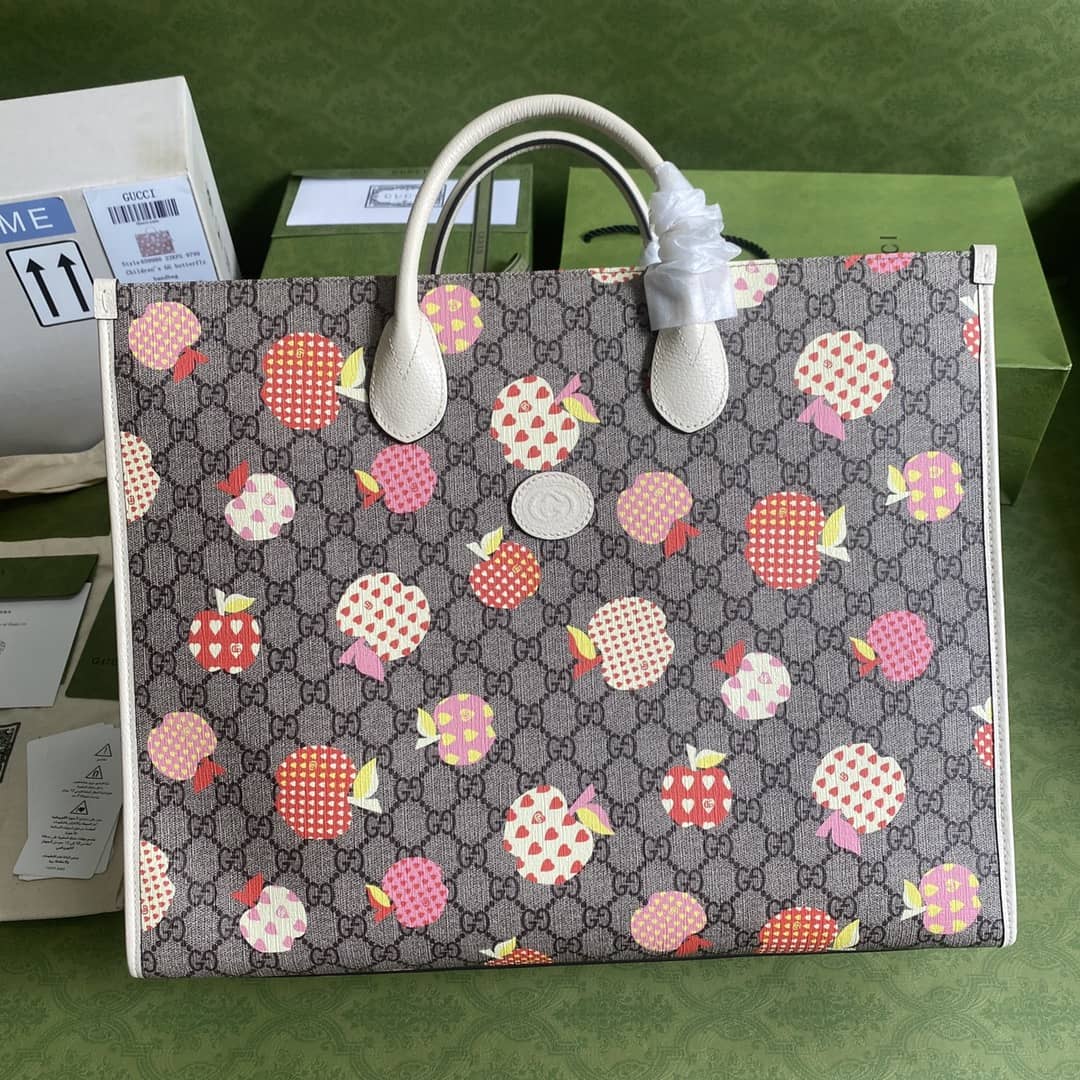 Gvc*1 GG Multicolor Large Tote Replica 659980