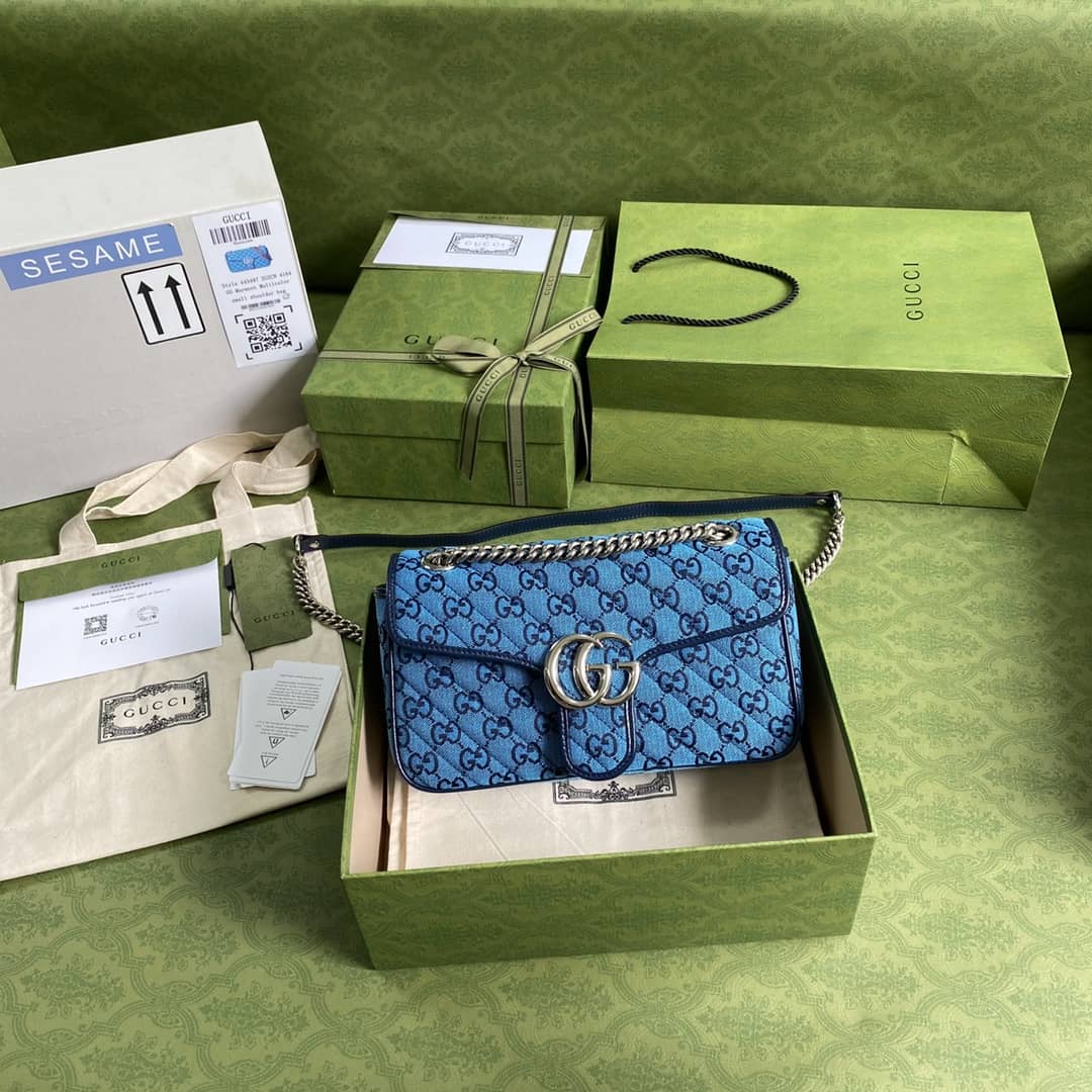 Gvc*1 Marmont GG Small matelassé Shoulder Bag Replica 443497