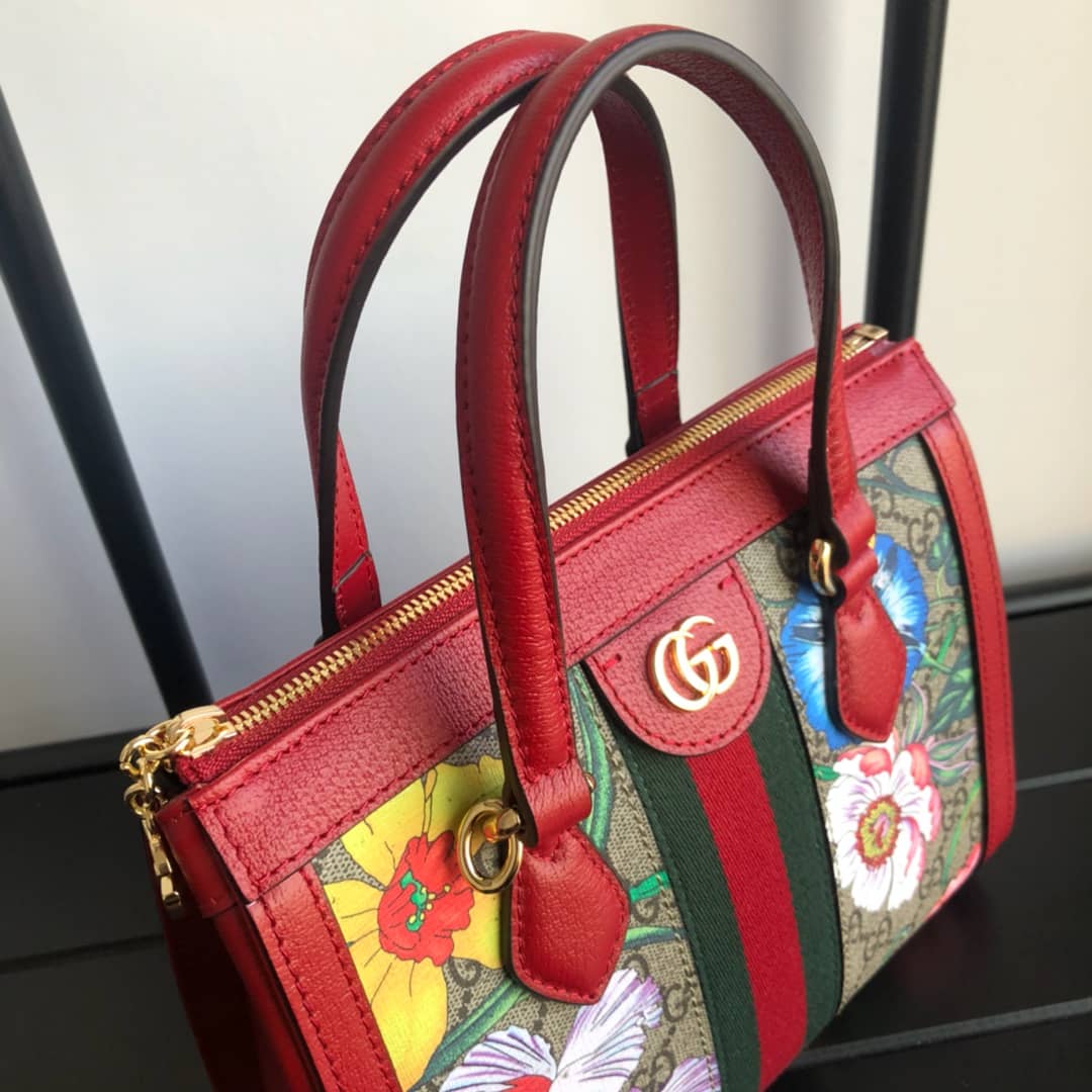 Gvc*1 GG Svp*me Ophidia Small Tote Shoulder Bag Replica Red 547551