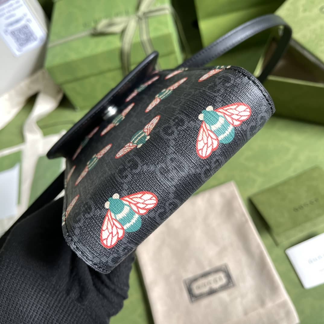 Gvc*1 Scarab Logo Print Phone Bag Replica 673016
