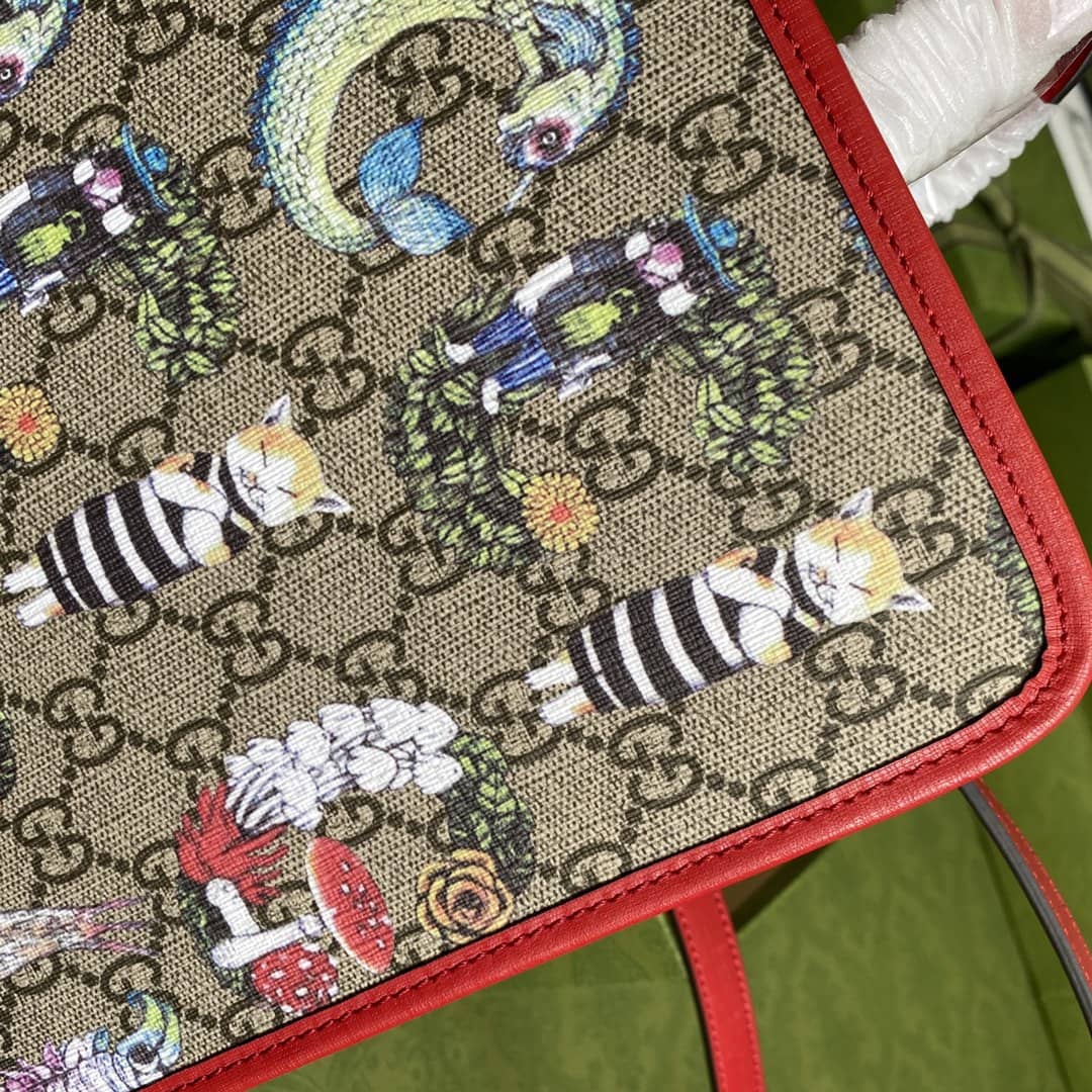 Gvc*1 GG Medium Ophidia Tote Replica 612992