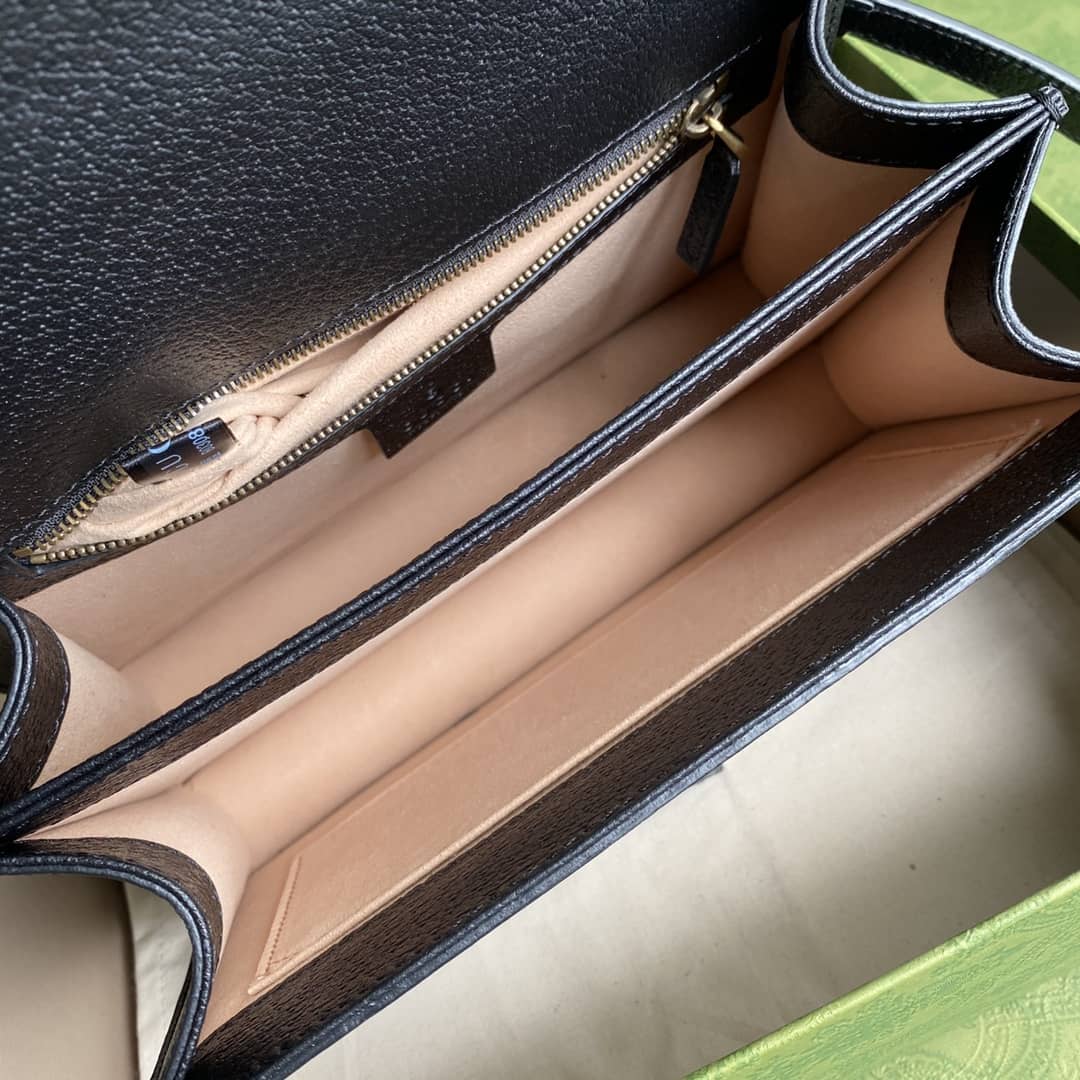 Gvc*1 Ophidia Web Small Top Handle Bag Replica 651055