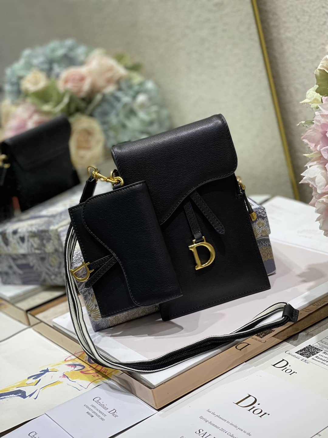 D10r Saddle Bag Dupe Vertical Pouch