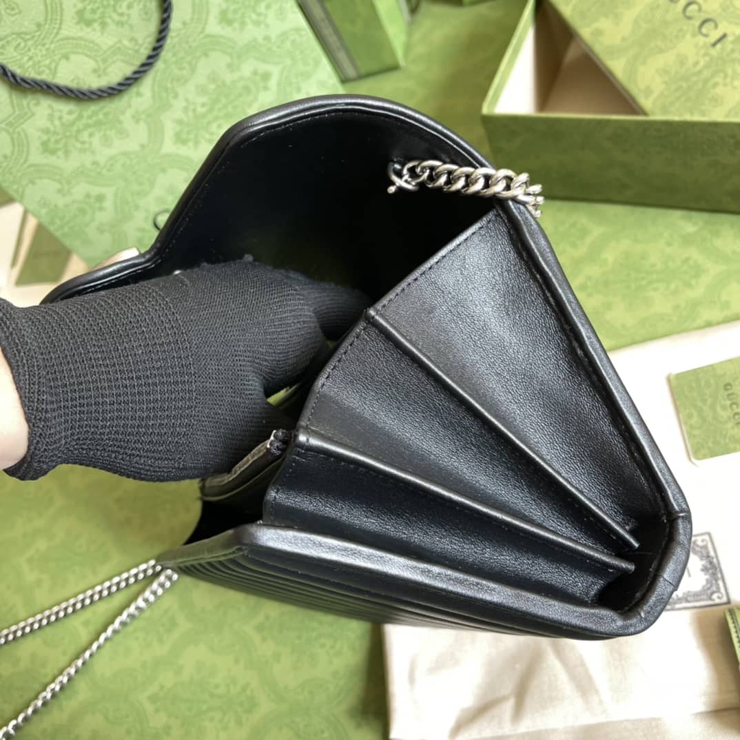 Gvc*1 Marmont GG Matelassé Mini Bag Replica 474575