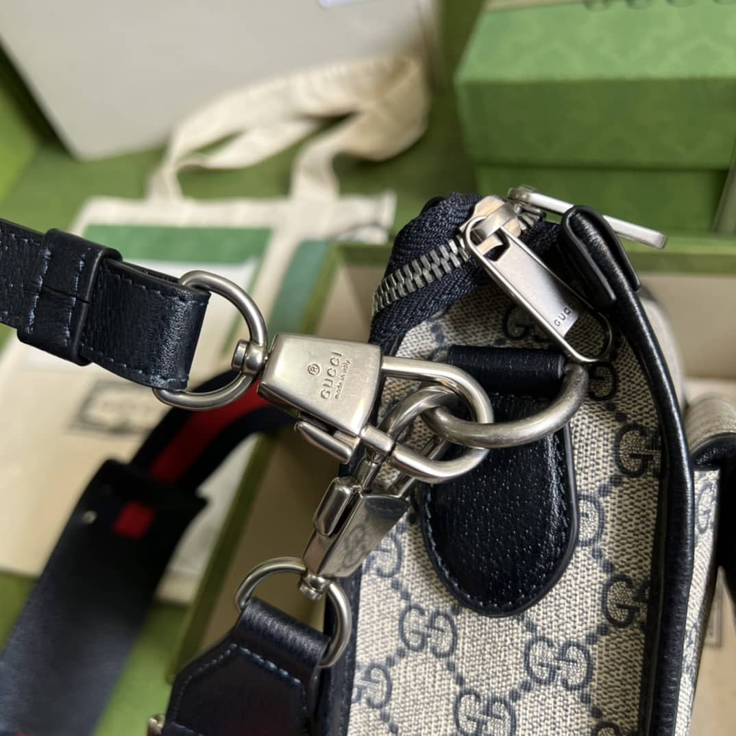 Gvc*1 Messenger Bag With Interlocking G 674164 Replica