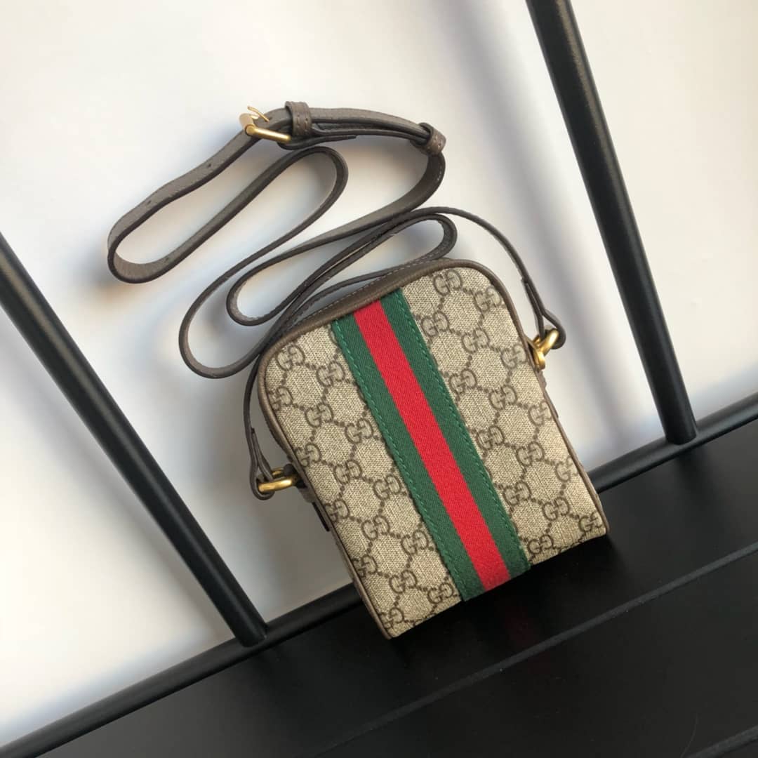 Gvc*1 Ophidia Small GG Canvas Messenger Bag Replica 547926