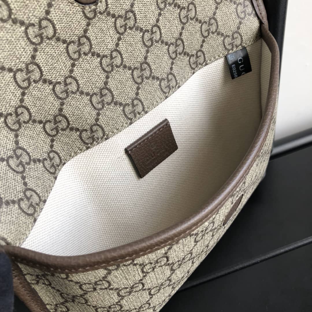 Gvc*1 Neo Vintage GG Svp*me Belt Bag Replica Brown 493930