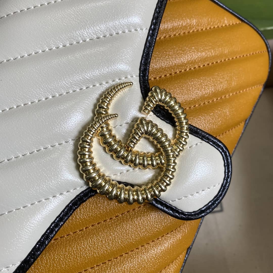Gvc*1 Marmont GG Mini Top Handle Bag Replica 583571