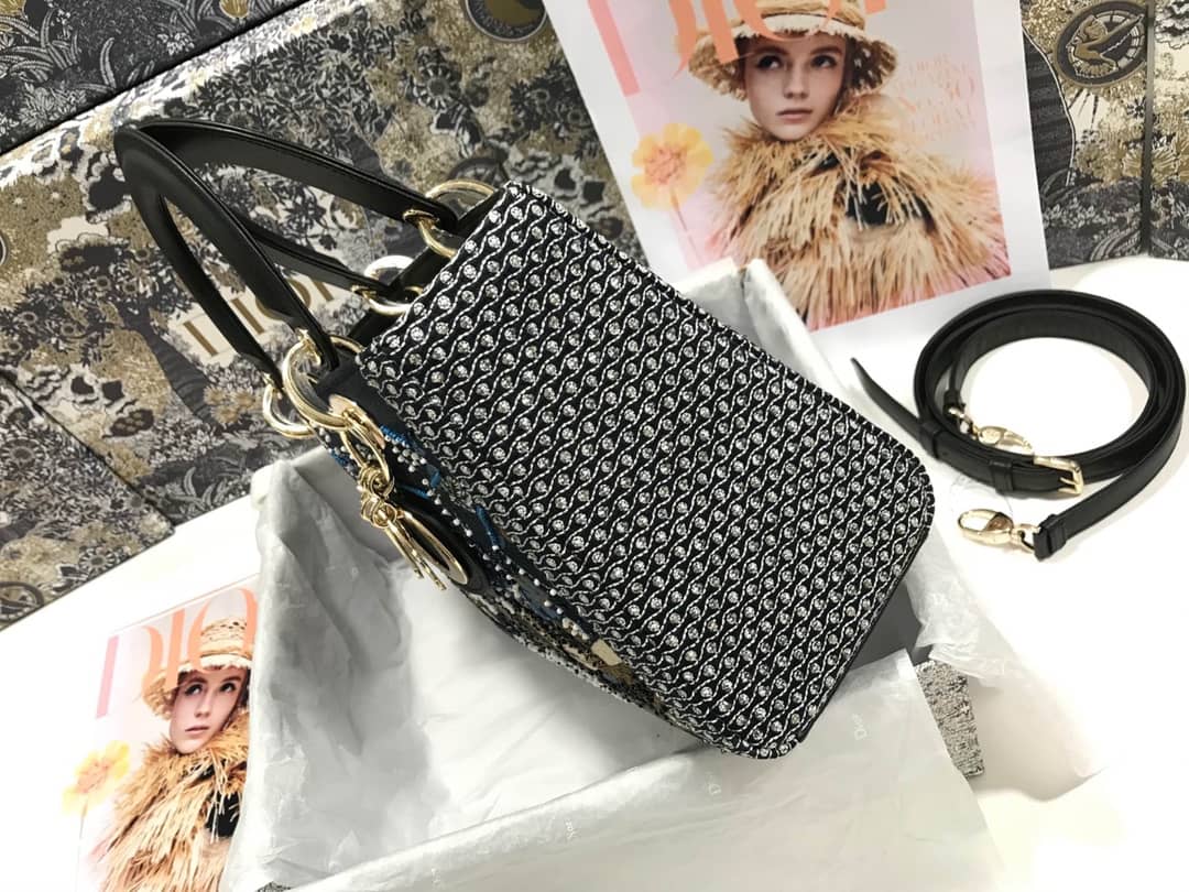 Chr1st1an D10r Lady D10r 24CM Replica Bag