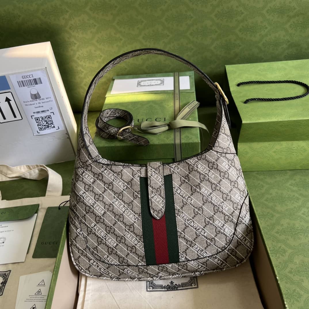 Gvc*1 Jackie Bag Dupe X Ba1en*iaga The Hacker Project Jackie 1961  636706