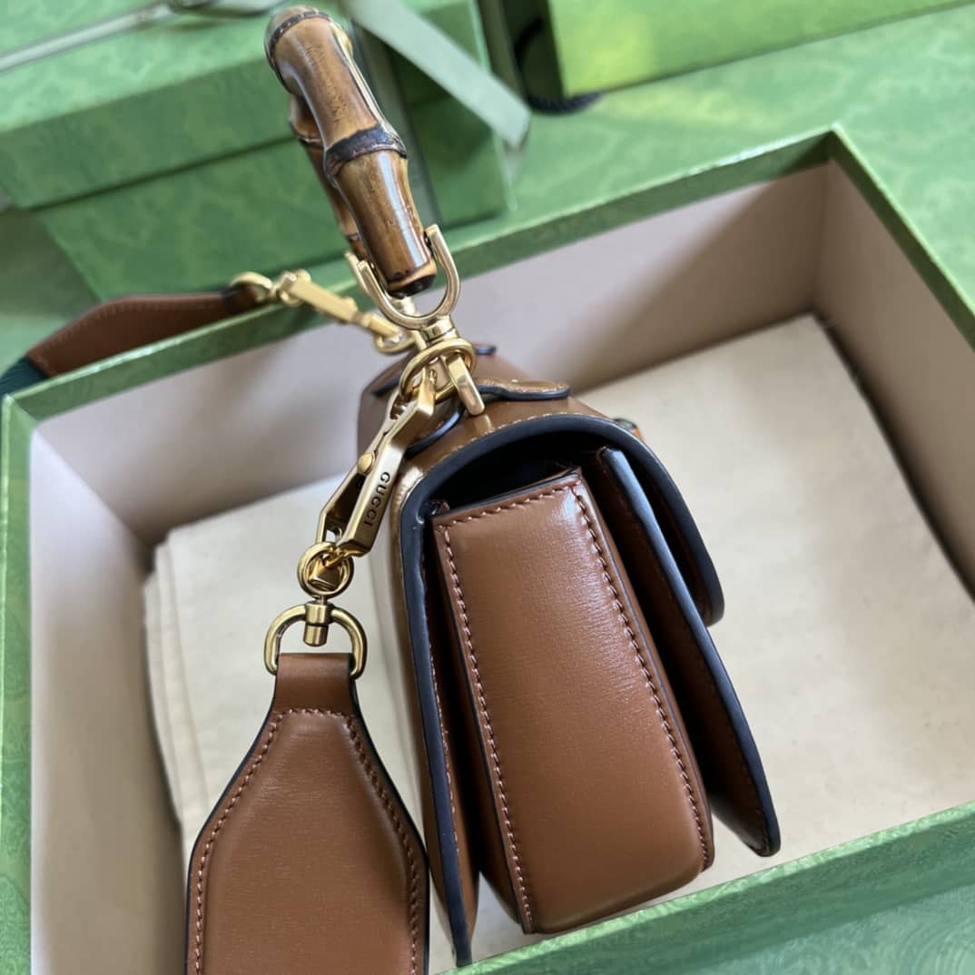 Gvc*1 Bamboo Mini Top Handle Bag Replica 686864