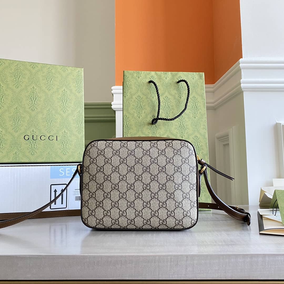 Gvc*1 Horsebit 1955 GG Crossbody Bag Replica Brown 645454