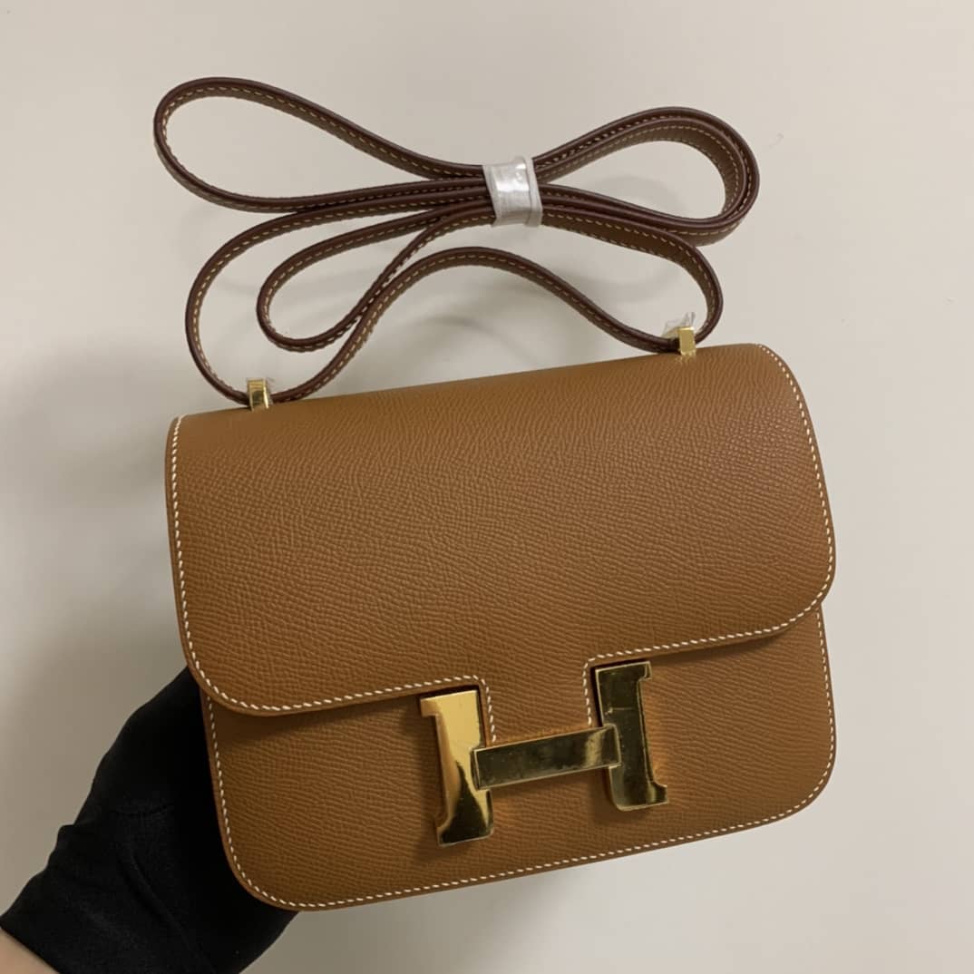 H**me5 Replica Constance Bag 18CM Epsom Leather