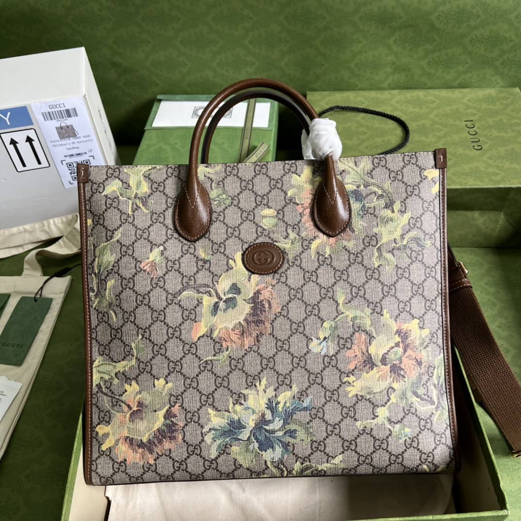 Gvc*1 Medium Tote With Geometric Print 674148 Replica Bag