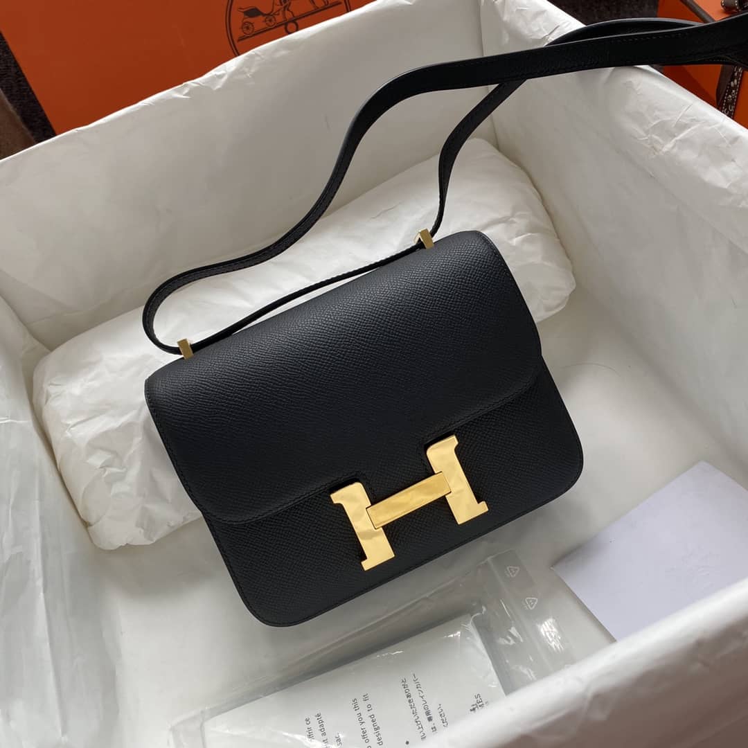 H**me5 Replica Constance Bag 18CM Epsom Leather